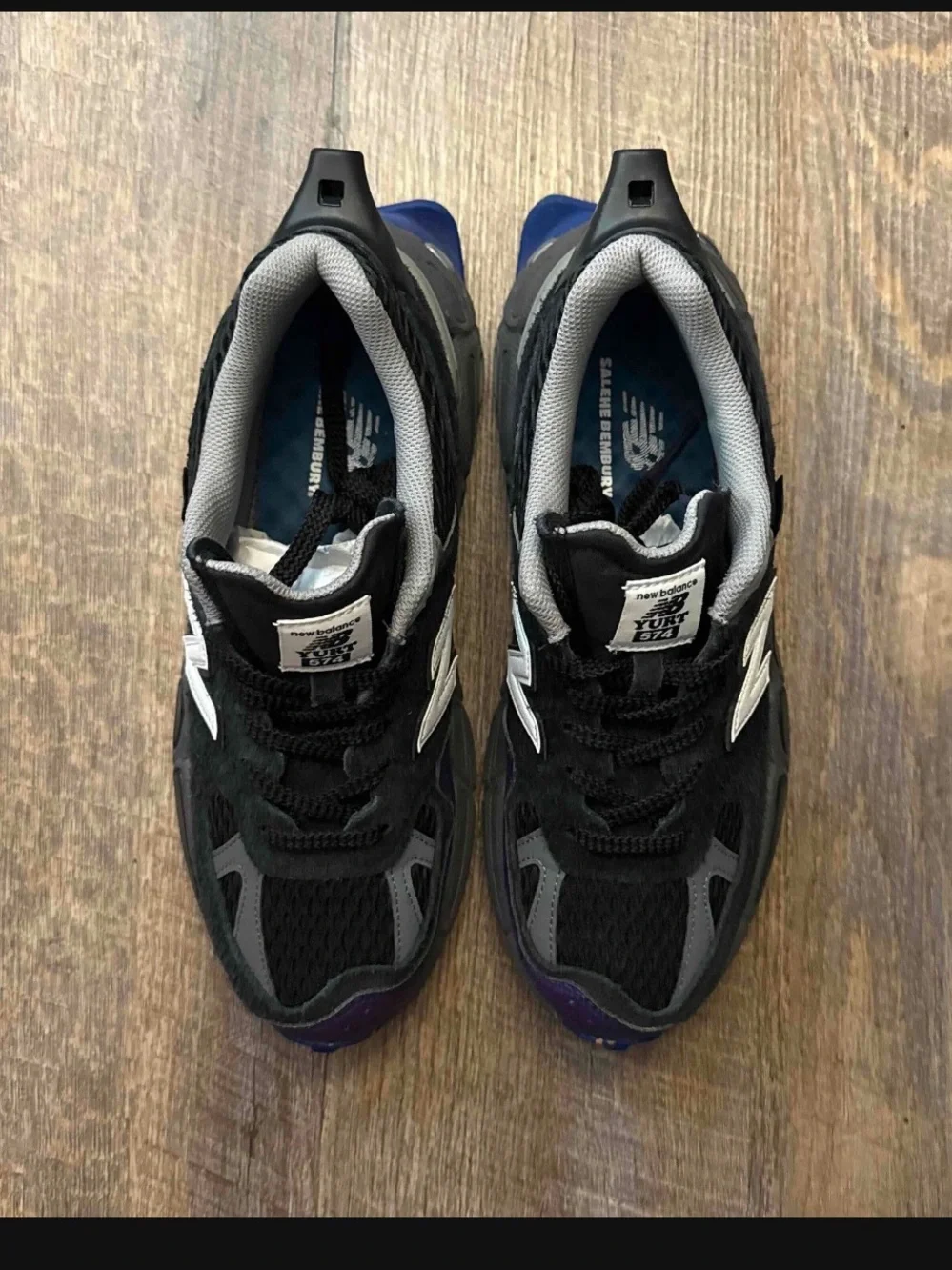 Salehe Bembury x New Balance 574 YURT Universal Communication - Black Plum